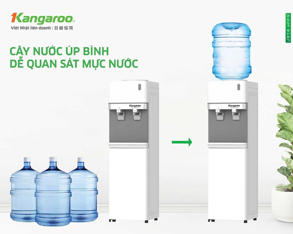 Máy Làm Nóng Lạnh Kangaroo KG35A2 5