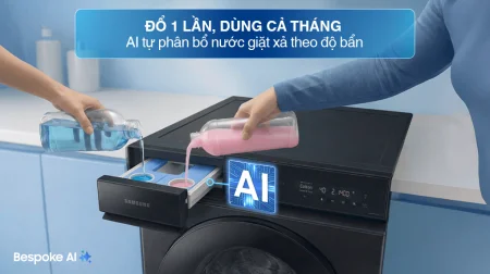 Máy Giặt Samsung Inverter 12 Kg WW12CB944DGBSV
