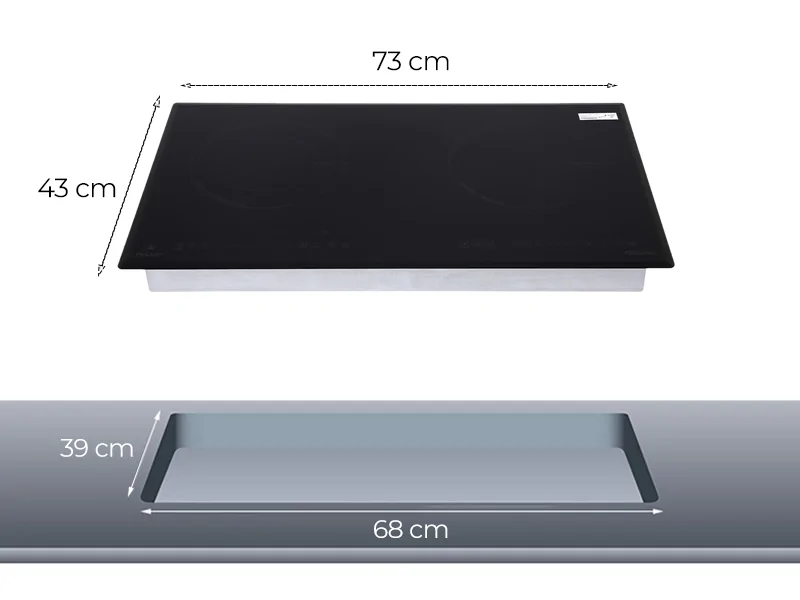 Bếp Điện Từ Hồng Ngoại Pramie 2105 - Malaysia 0