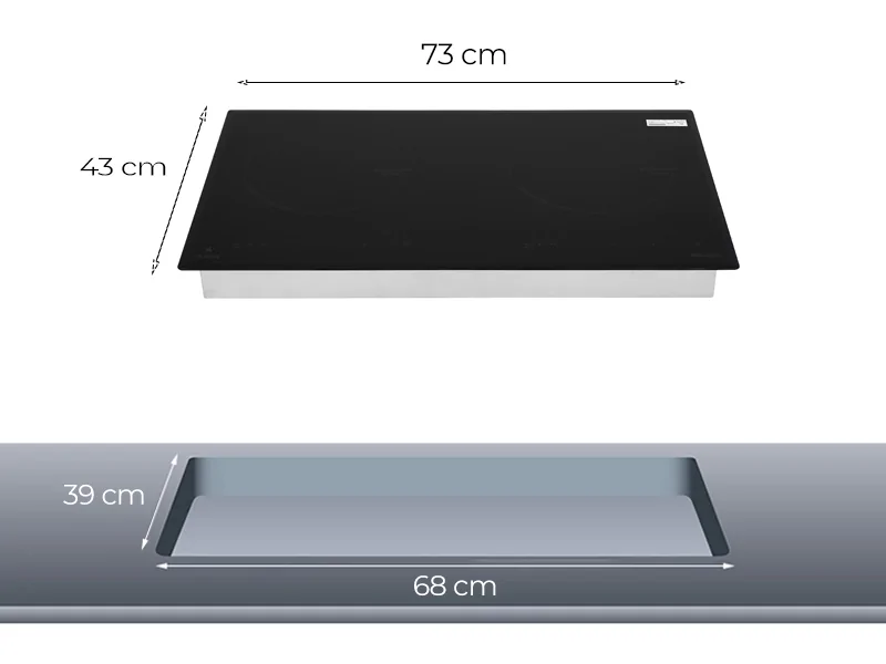 Bếp Điện Từ Đôi Pramie 2205 - Malaysia 4