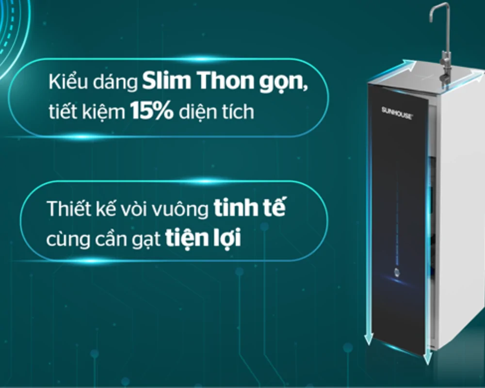 Máy Lọc Nước RO UltraPURE 10 Lõi Sunhouse SHA8892KL 8