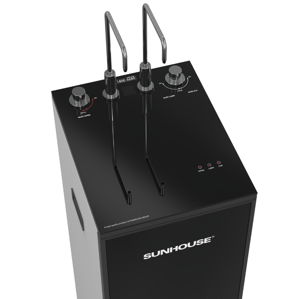 Máy Lọc Nước RO UltraPURE Nóng Lạnh 10 Lõi Sunhouse SHA76621KL 5