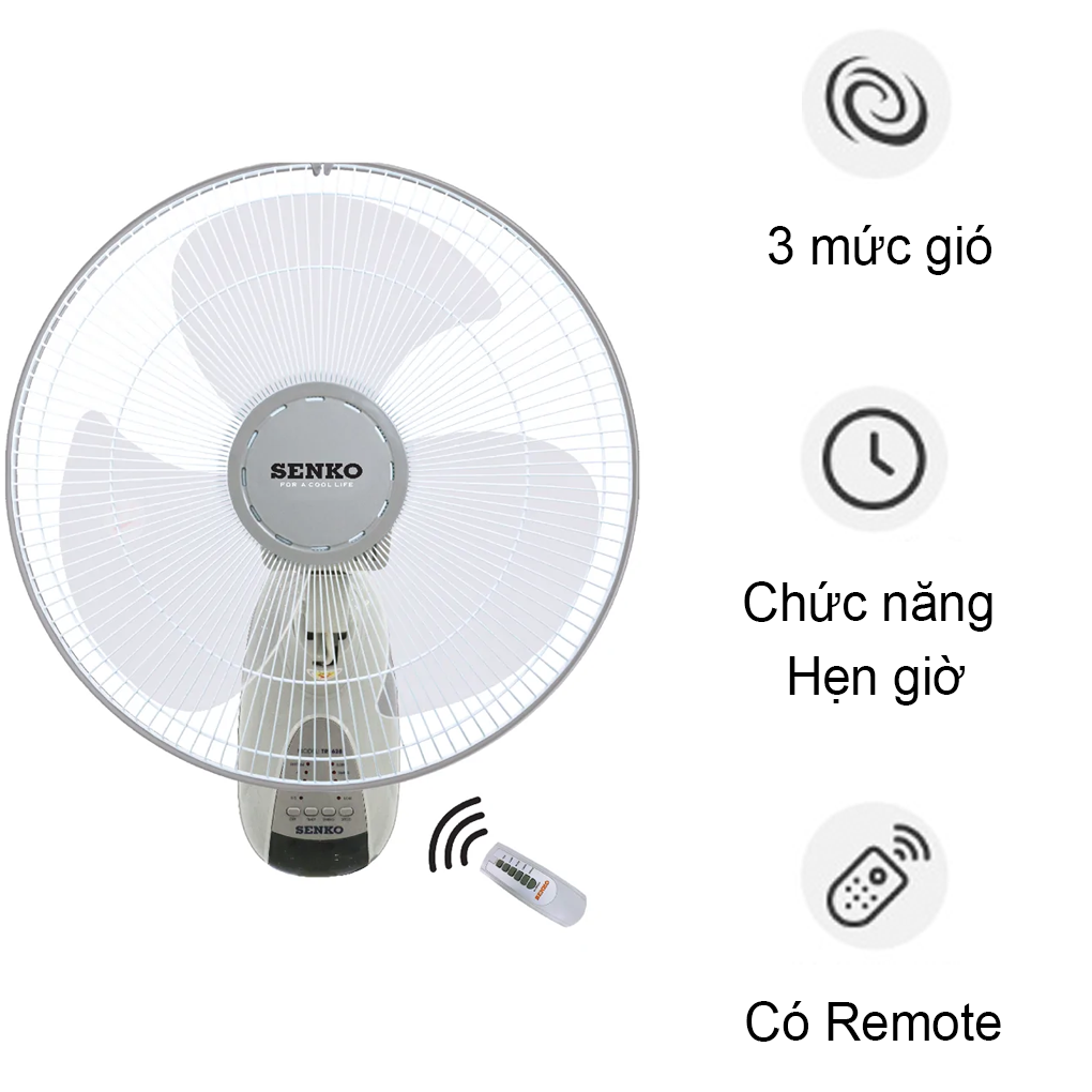 Quạt Treo TR1628 - Kem Nâu