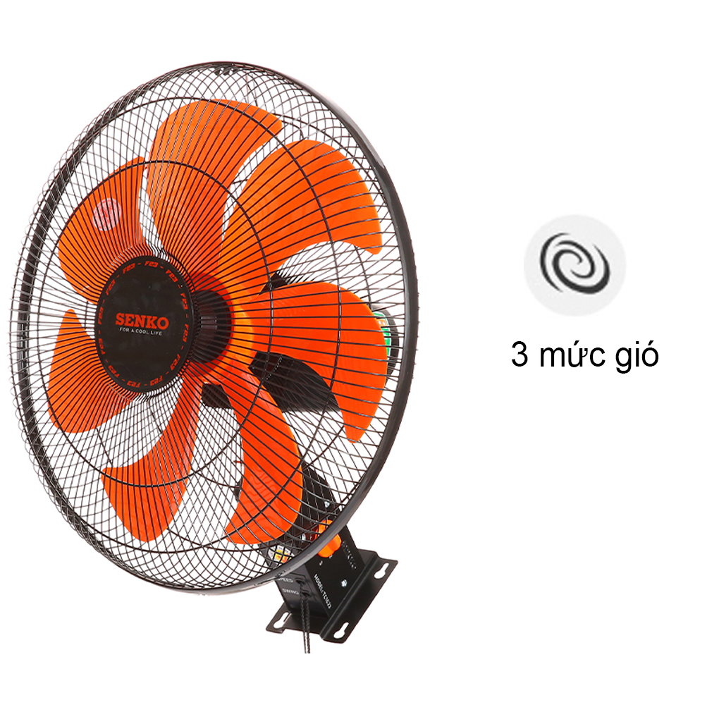 Quạt Treo TC1622 - Đen Cam