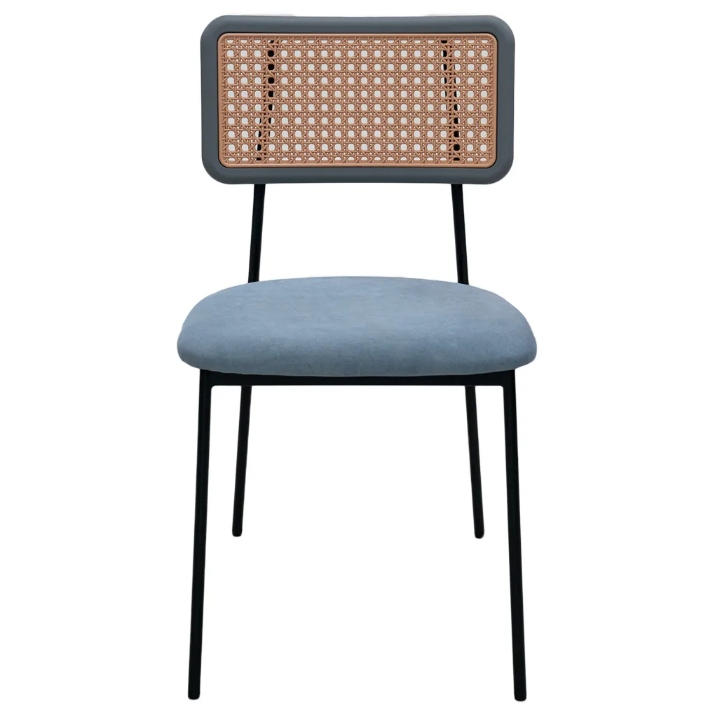 Ghế Nhựa Rattan SL-7027 Vuông Xám