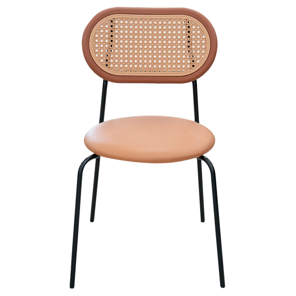 Ghế Nhựa Rattan SL-7026 Tròn Nâu