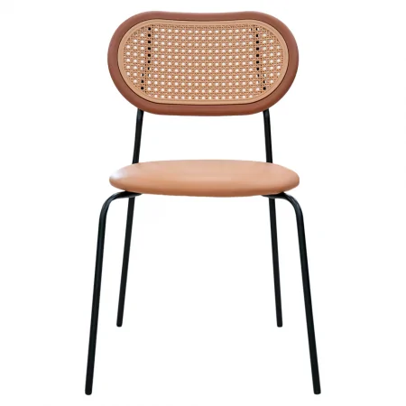 Ghế Nhựa Rattan SL-7026 Tròn Nâu 0