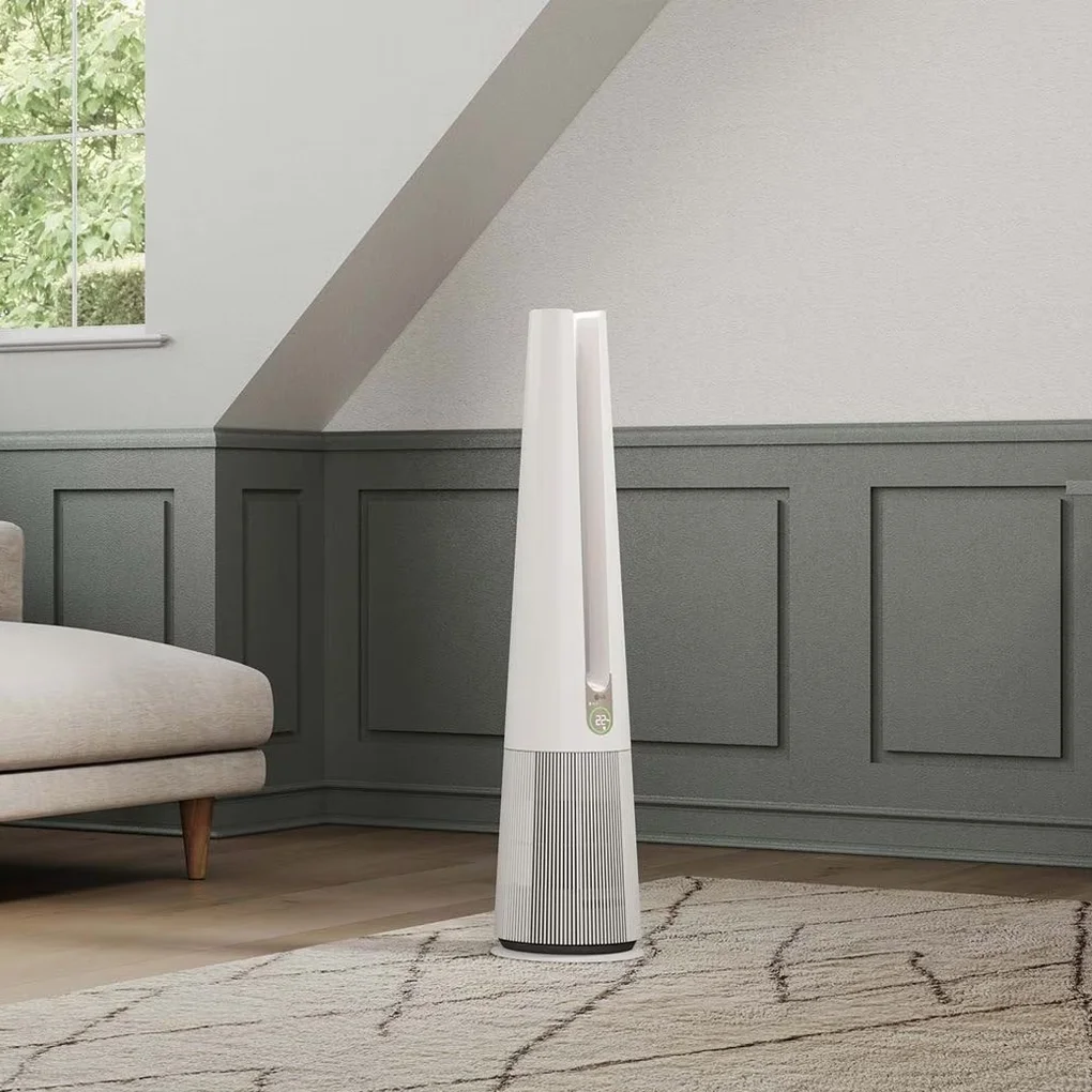 Máy Lọc Không Khí LG PuriCare Aero Tower Hit FS15GPBK0 Màu Be 13