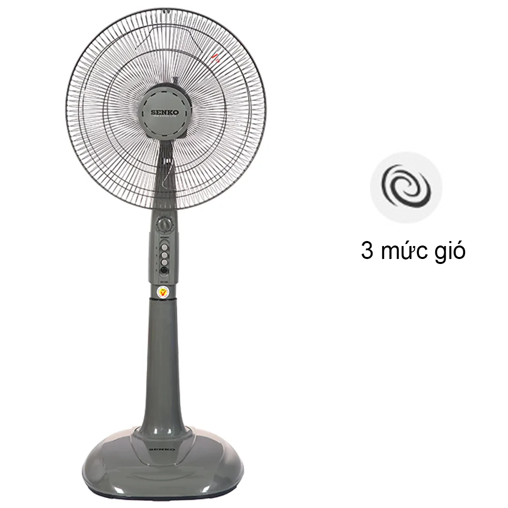 Quạt Đứng DH1600 - Xám Đồng