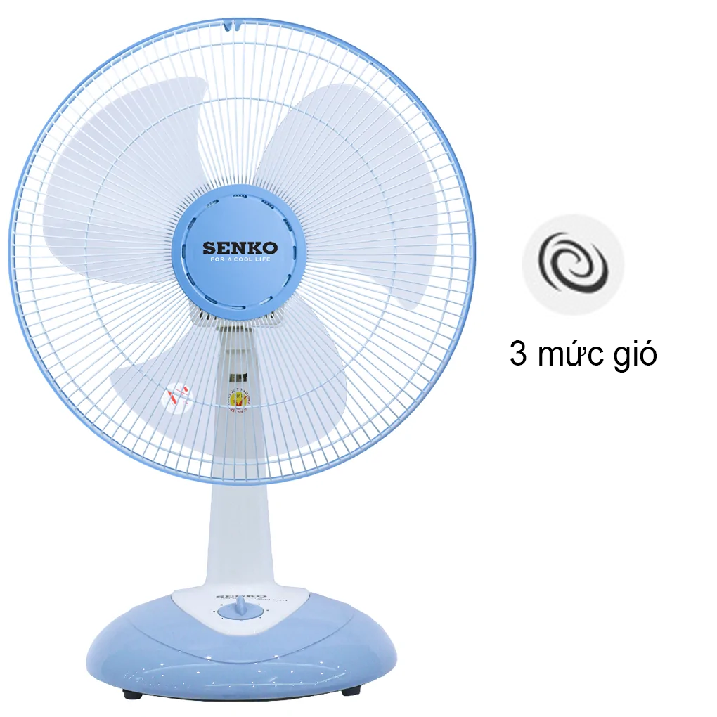 Quạt Bàn B1612 - Kem Môn