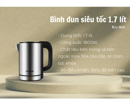 Bình Đun Nước 1.7 Lít Joyoung K17-S66 2