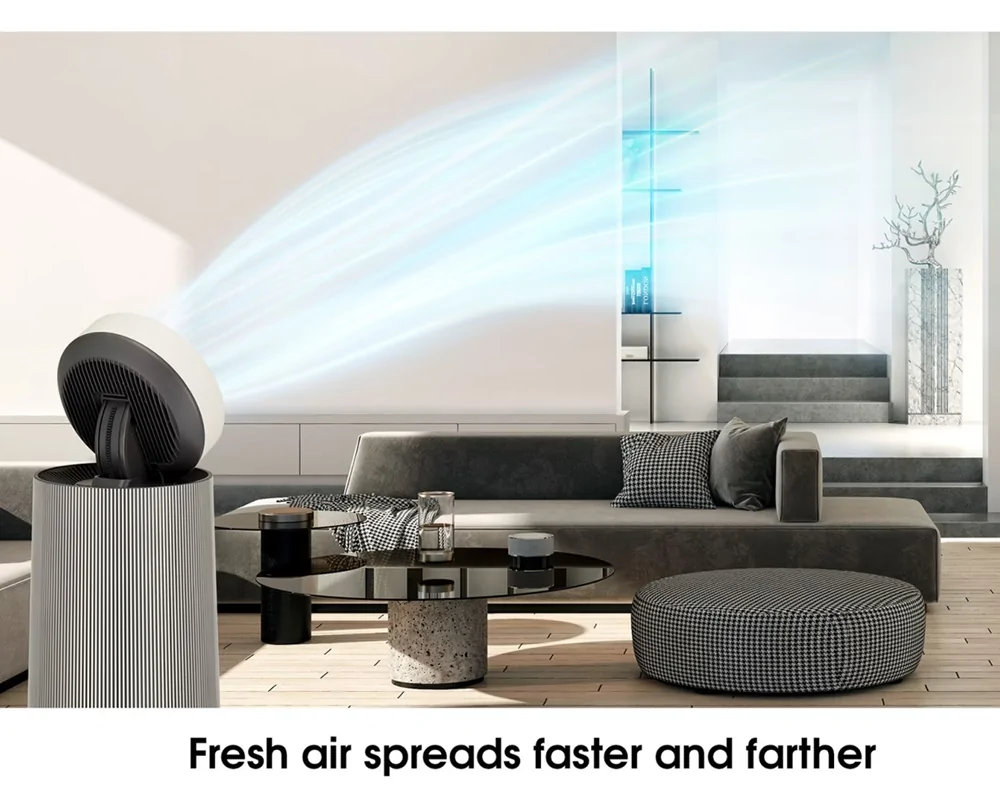 Máy Lọc Không Khí LG 360 Độ Alpha 1 Tầng Màu Vàng Be AS65GDBY0 17