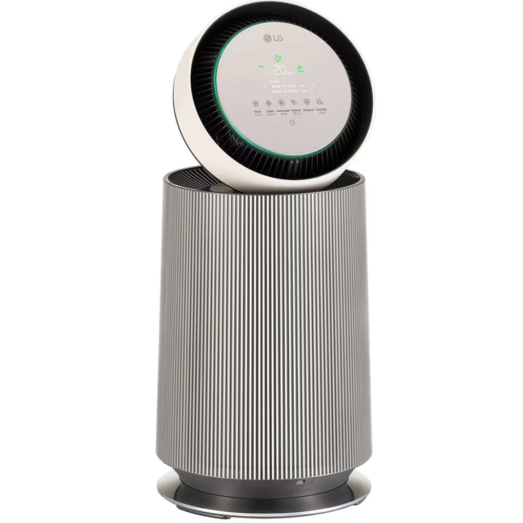 Máy Lọc Không Khí LG 360 Độ Alpha 1 Tầng Màu Vàng Be AS65GDBY0 2