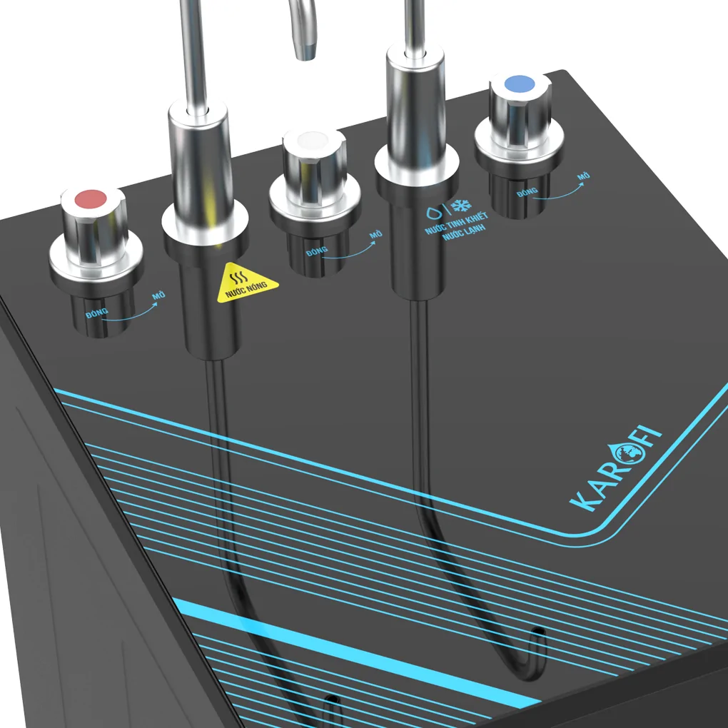 Máy Lọc Nước Nóng Lạnh Nguội Karofi KAD-D61 10 Lõi 4