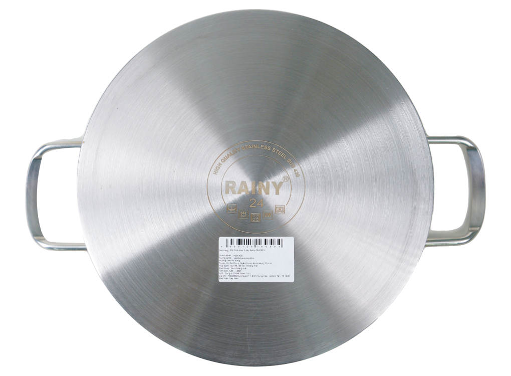 Bộ 3 Nồi Inox 3 Đáy Rainy RN636DK 6