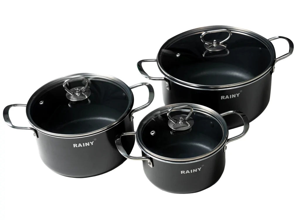 Bộ 3 Nồi Nhôm Đáy Từ RN2589KTT