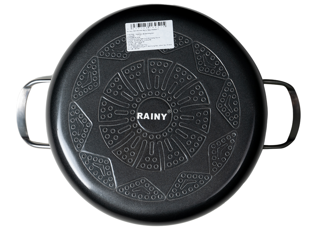 Bộ 3 Nồi Nhôm Đáy Từ Rainy RN2589KTT 8