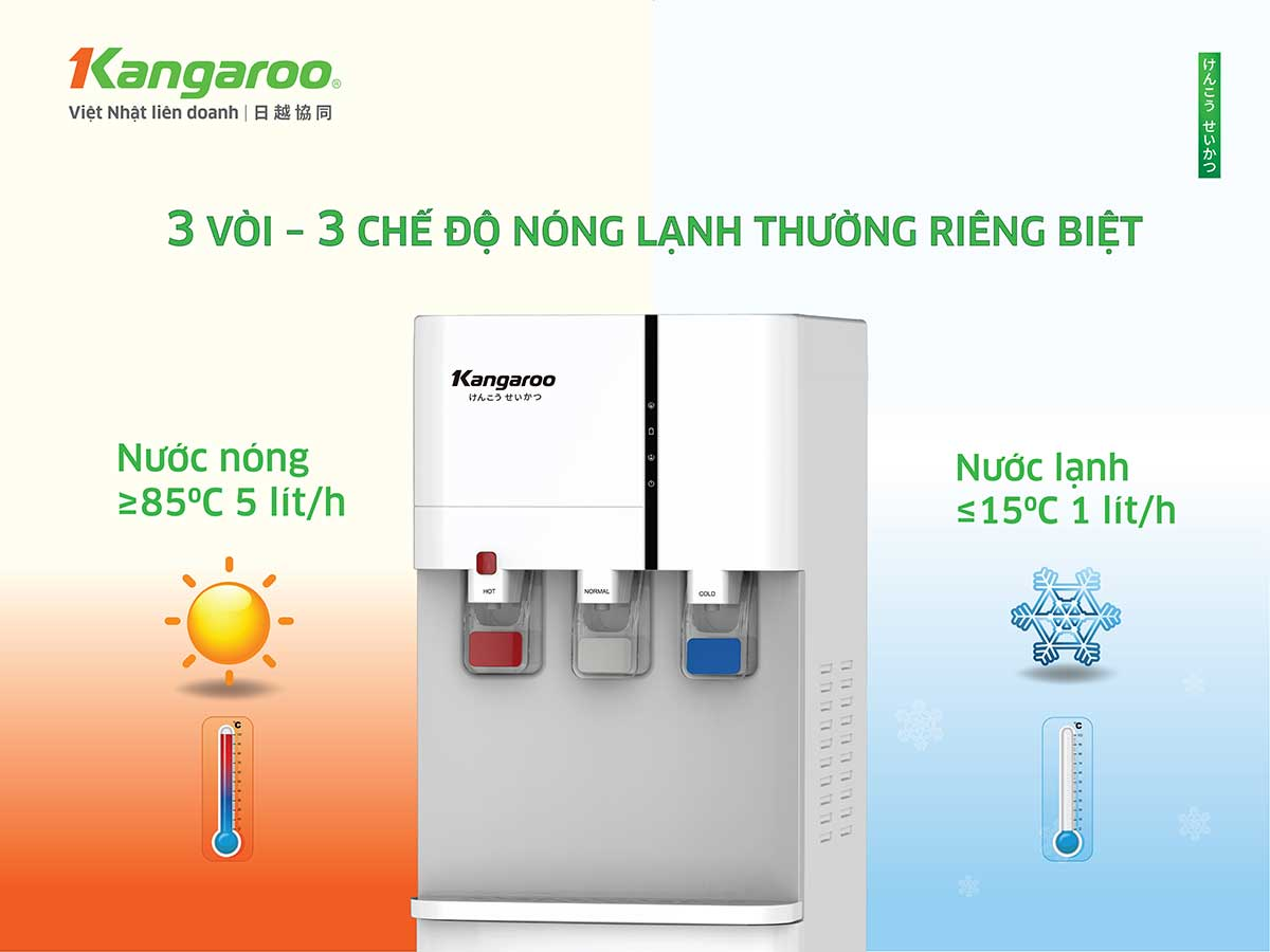 Máy Làm Nóng Lạnh Nước Uống Kangaroo KG59A3 3