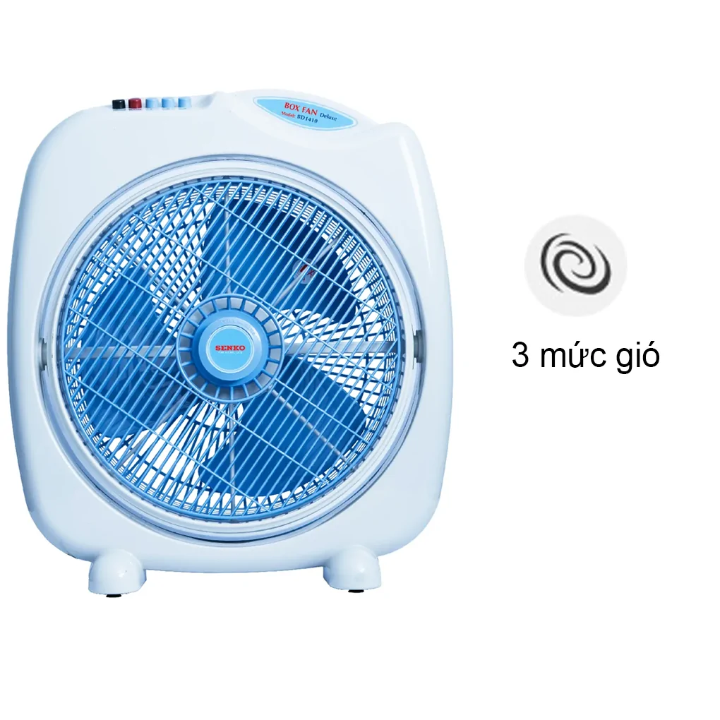 Quạt Bàn Đảo BD1410 - Kem Môn