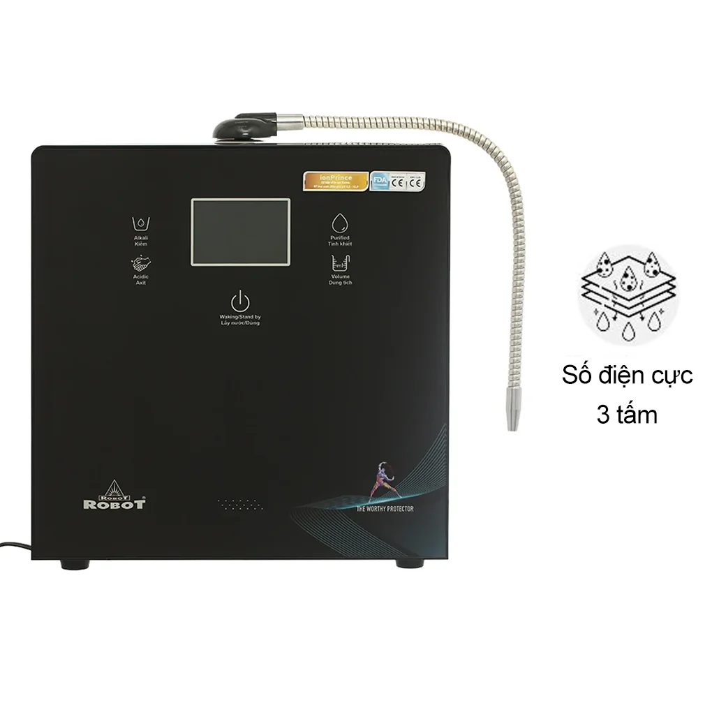 Máy Lọc Nước Điện Giải Ion Kiềm Robot IonPrince 73C