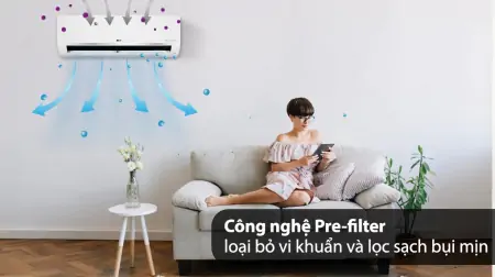 Bộ Máy Lạnh Multi LG Inverter 3 Dàn Lạnh 3 Hp Z3UQ30GFA0 5