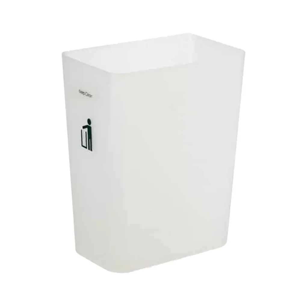 Thùng Rác Chữ Nhật KEEP CLEAN 9L Trắng