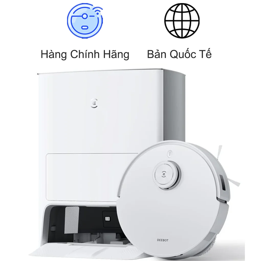 Robot Hút Bụi Lau Nhà Thông Minh Ecovacs T10 OMNI