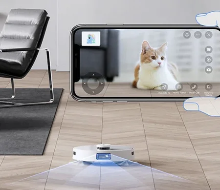 Robot Hút Bụi Lau Nhà Thông Minh Ecovacs T10 OMNI 26