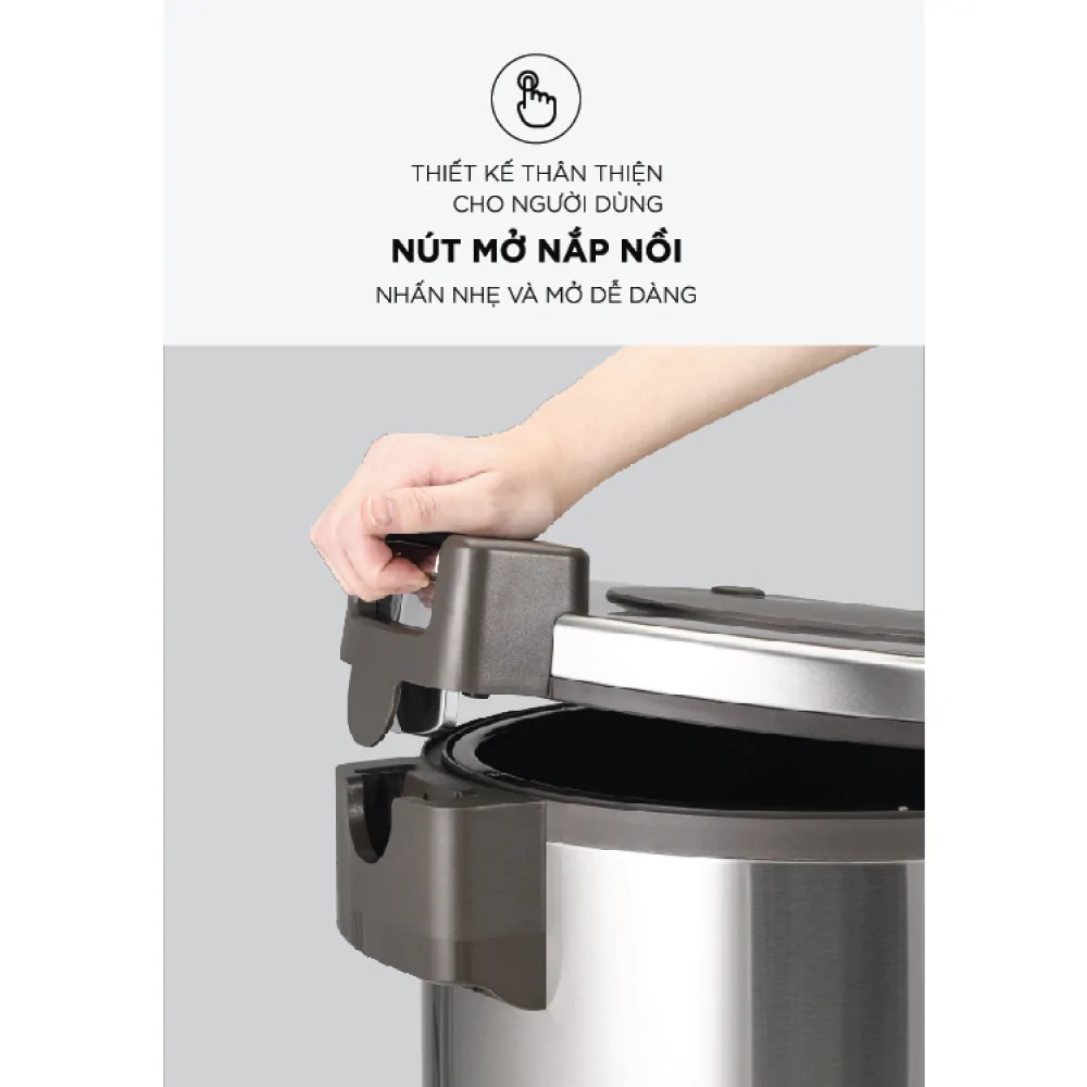 Nồi Cơm Điện Cuckoo CR-3555 Màu Đen 6.3 Lít 9