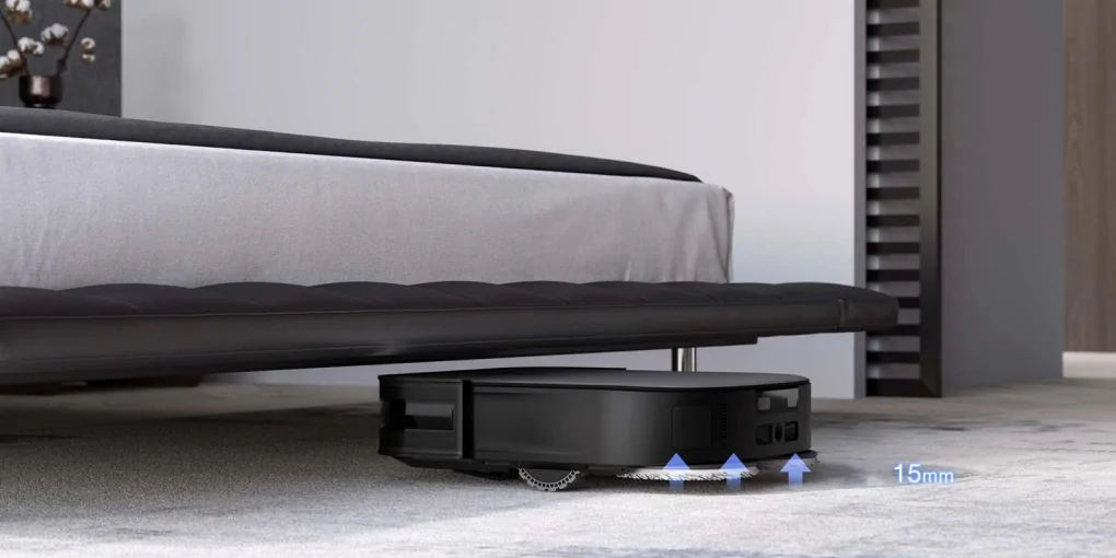 Robot Hút Bụi Thông Minh Ecovacs X2 OMNI Đen 16