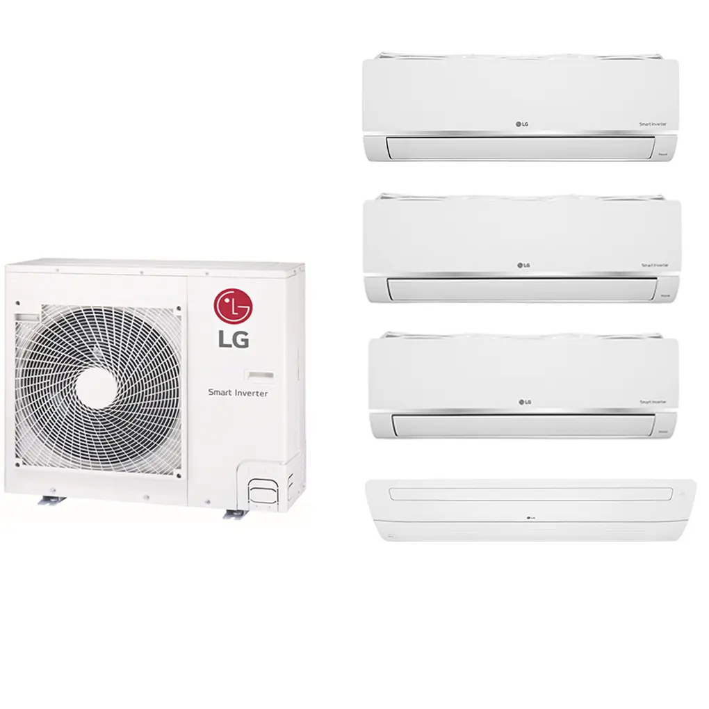 Bộ máy lạnh Multi LG Inverter 3 dàn lạnh & cassette 5 HP A5UQ48GFA