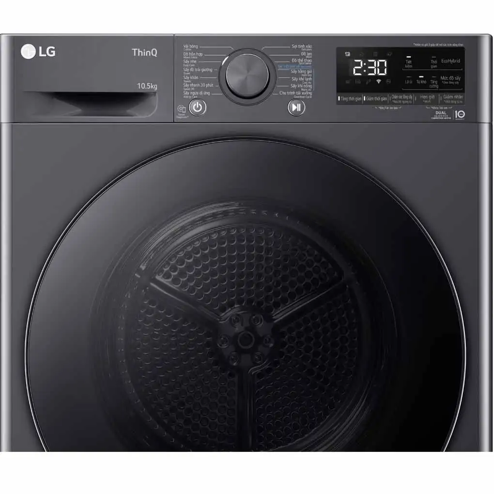 Máy Sấy Bơm Nhiệt LG Inverter 10.5 Kg DVHP50M 0