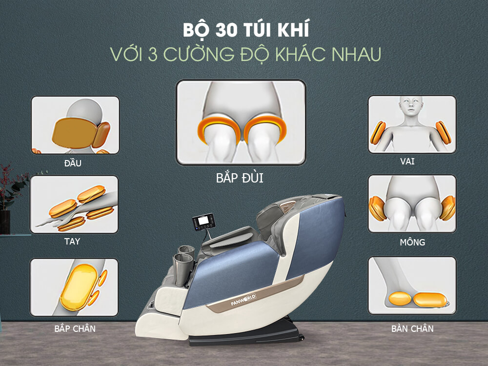 Ghế Massage Panworld PW-4255 10