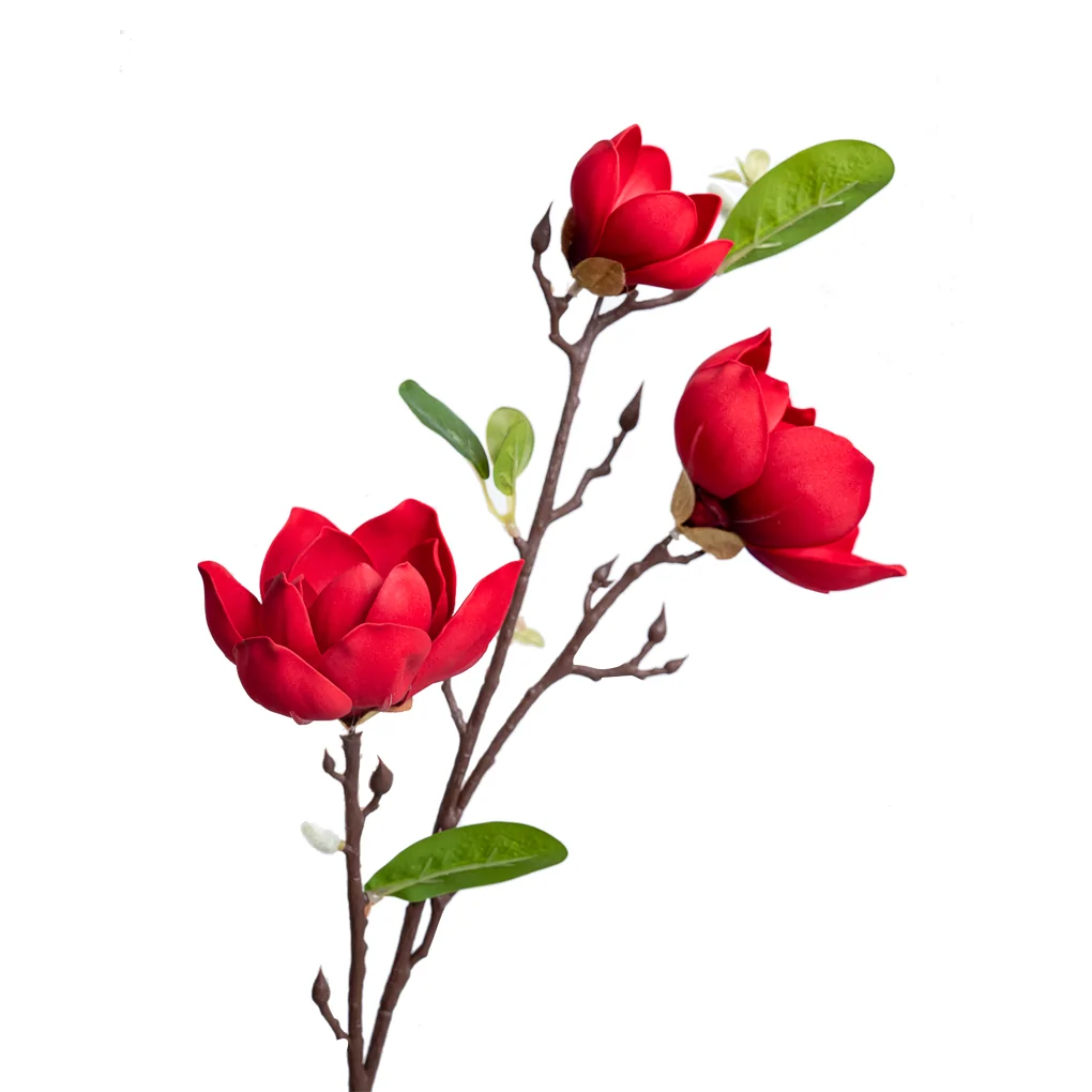 Nhánh Hoa Mộc lan ECOFF4 Đỏ