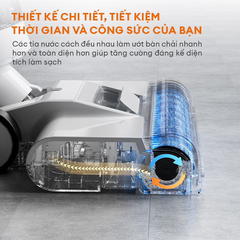 Máy Hút Bụi Lau Nhà Gaabor VCF8T-WH01A 11