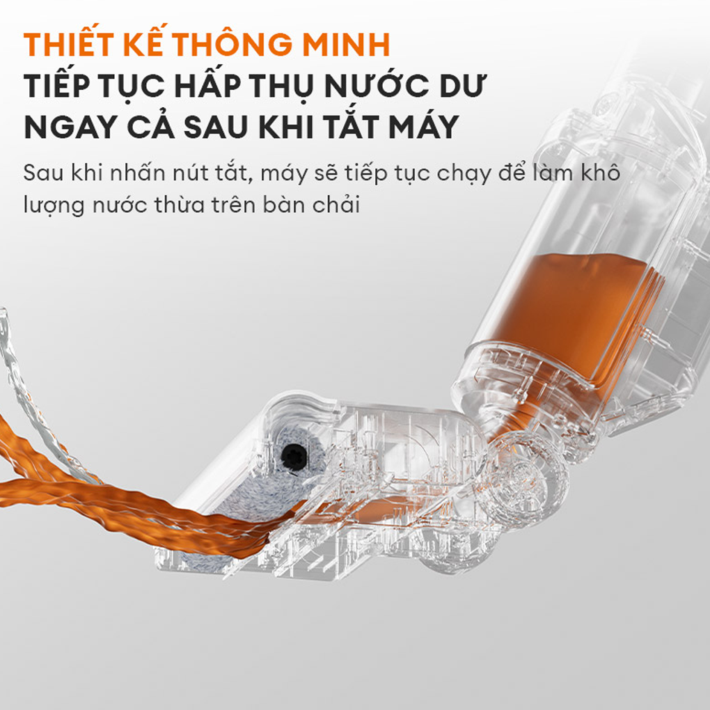 Máy Hút Bụi Lau Nhà Gaabor VCF8T-WH01A 12