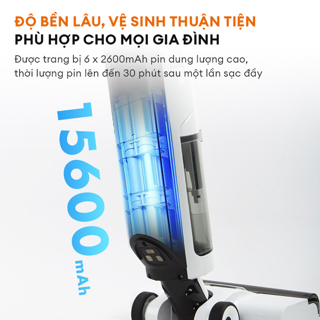 Máy Hút Bụi Lau Nhà Gaabor VCF8T-WH01A 9