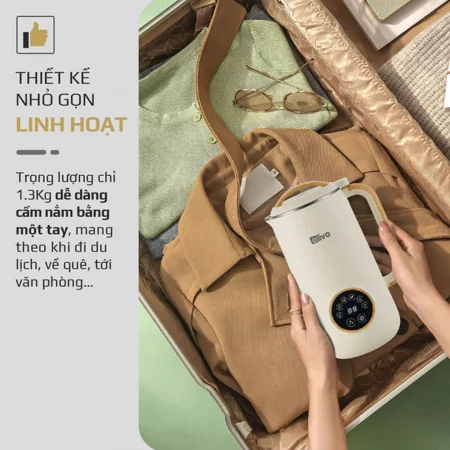 Máy Làm Sữa Hạt Olivo CB400 10