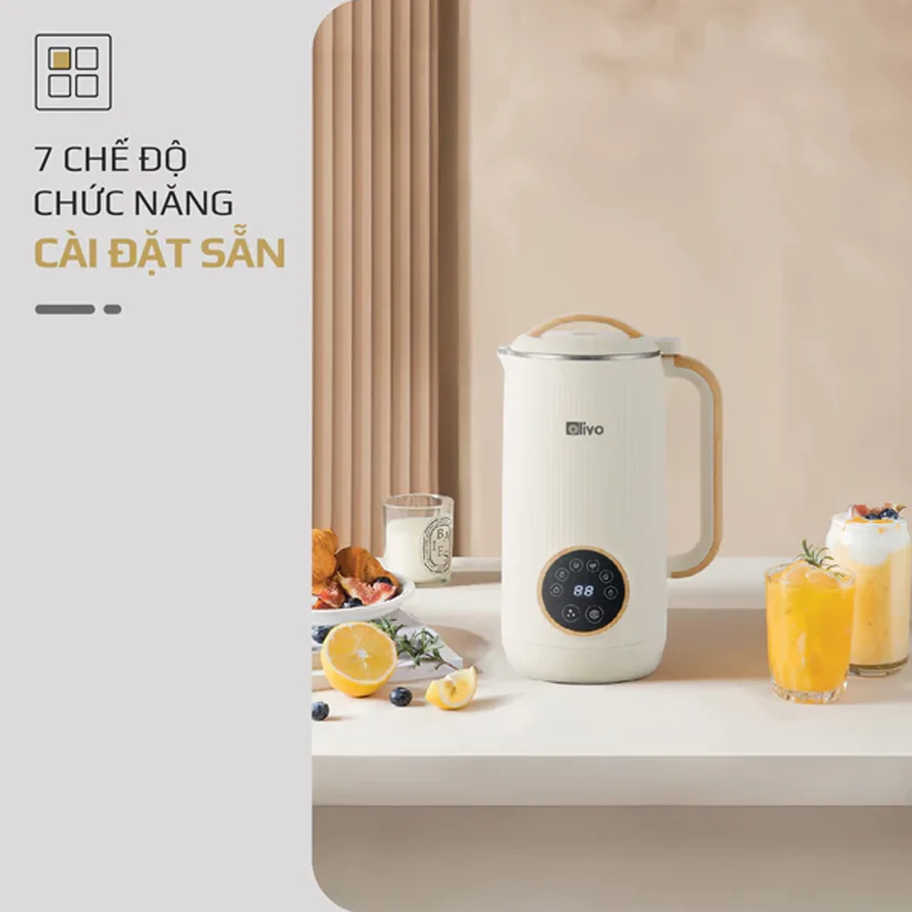 Máy Làm Sữa Hạt Olivo CB400 4
