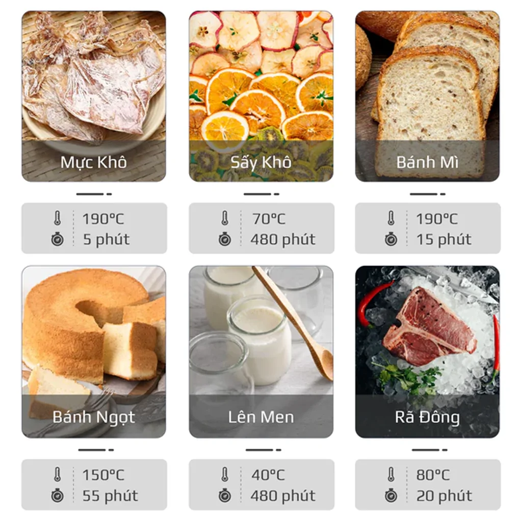 Nồi Chiên Hơi Nước Có Chức Năng Hấp Olivo SF15 12