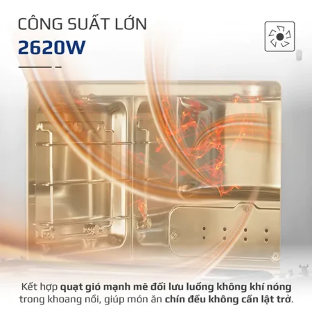Nồi Chiên Hơi Nước Có Chức Năng Hấp Olivo SF15 17