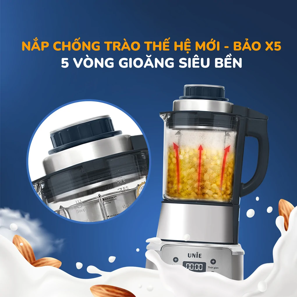 Máy Làm Sữa Hạt Unie V9S 1