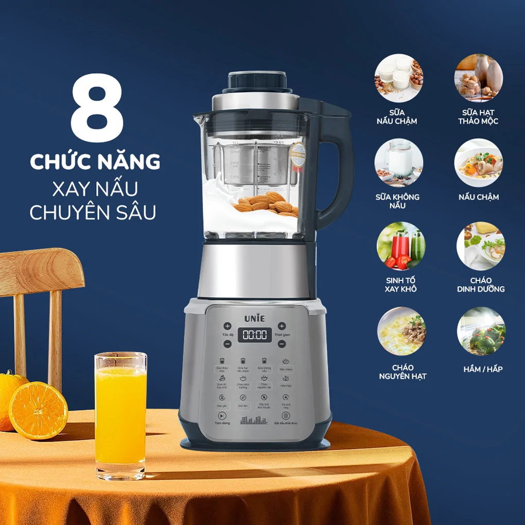 Máy Làm Sữa Hạt Unie V9S 4