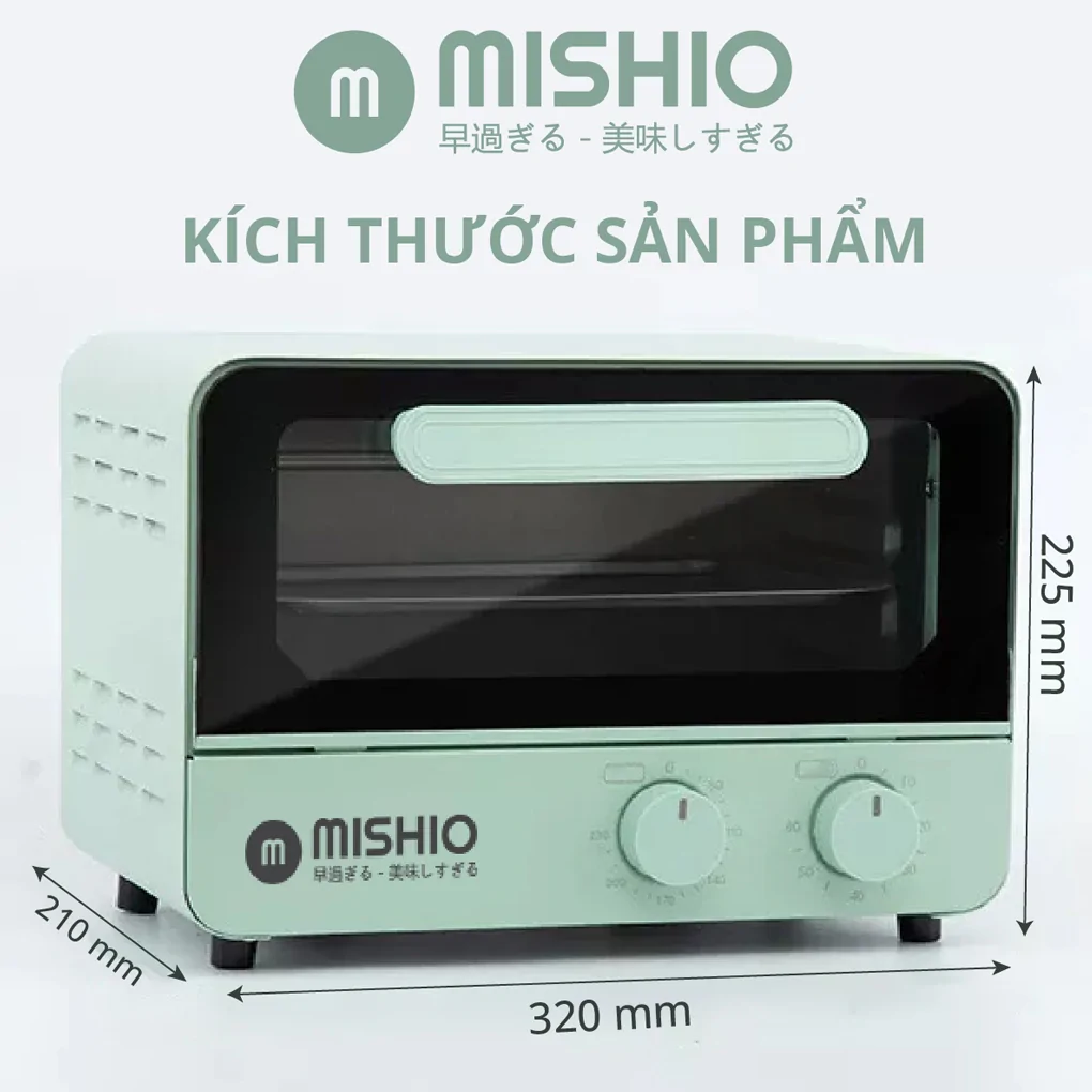 Lò Nướng Điện Mishio MK342 12