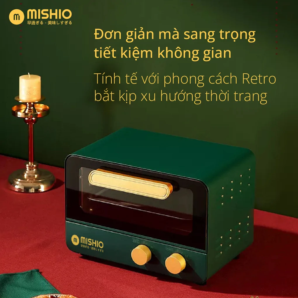 Lò Nướng Điện Mishio MK342 15