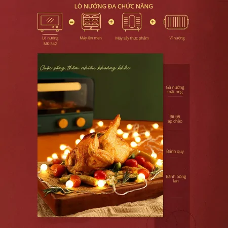 Lò Nướng Điện Mishio MK342 19