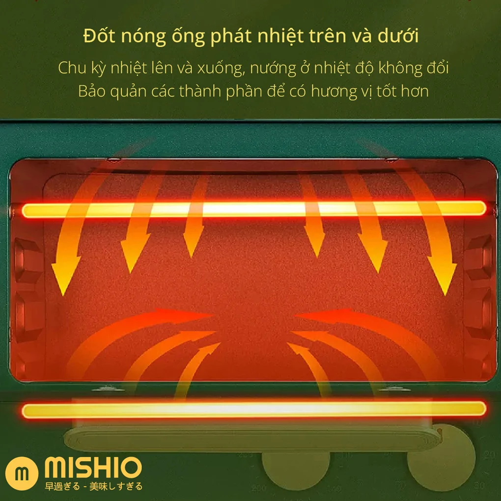 Lò Nướng Điện Mishio MK342 21