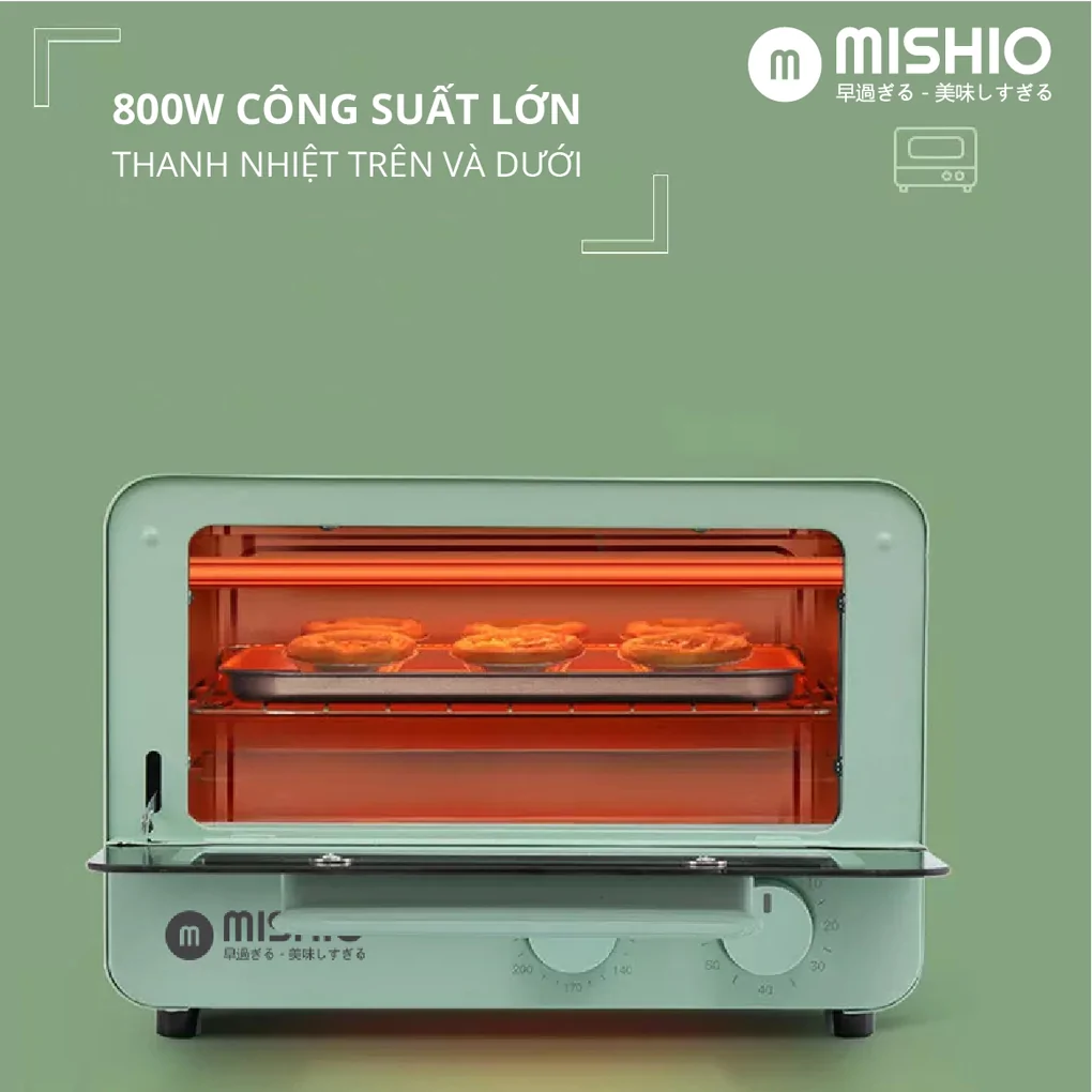 Lò Nướng Điện Mishio MK342 5