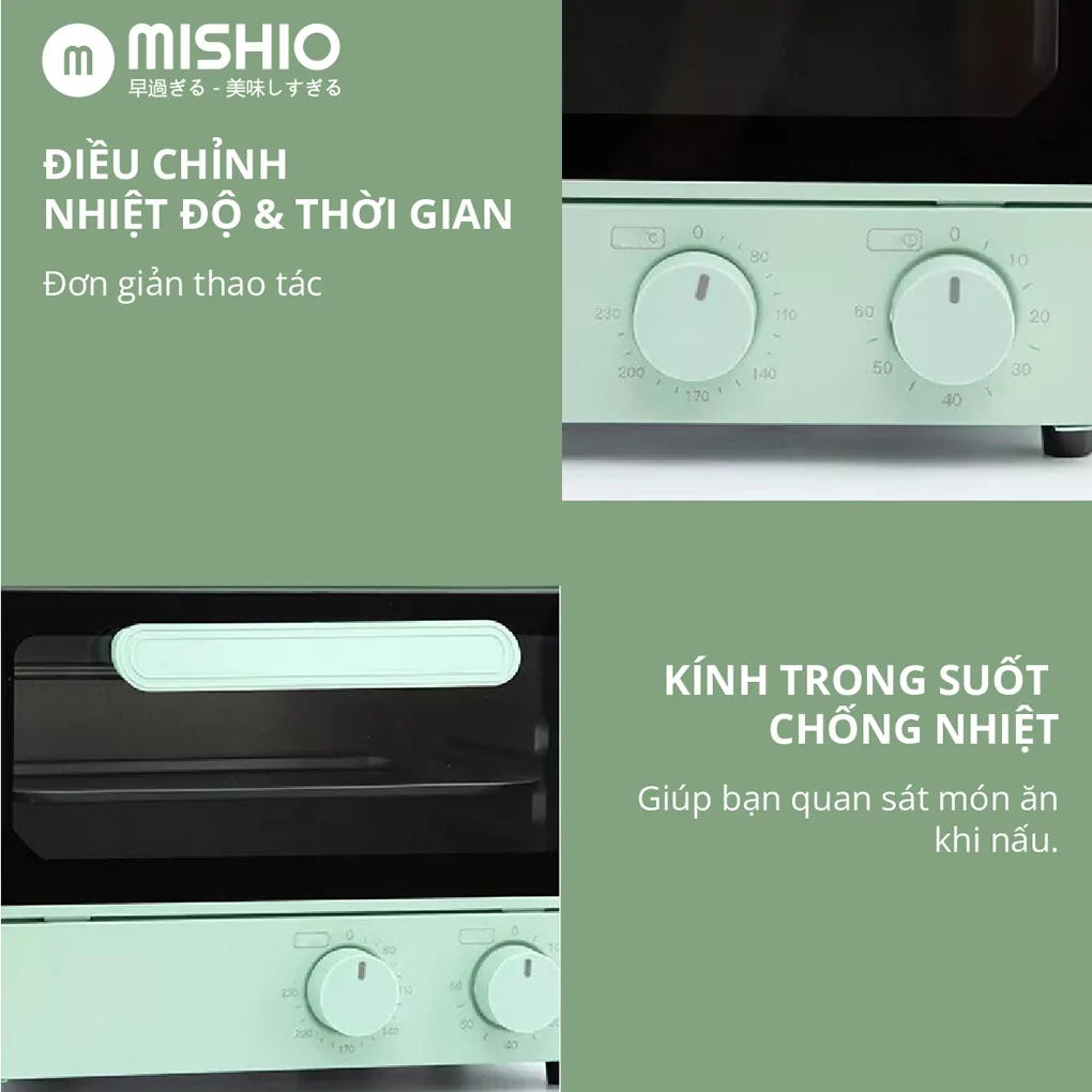 Lò Nướng Điện Mishio MK342 6