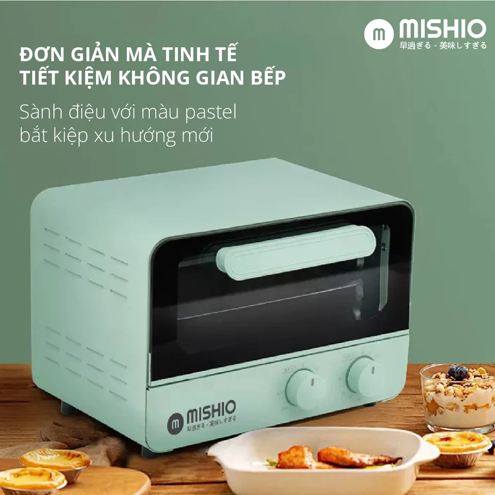 Lò Nướng Điện Mishio MK342 10
